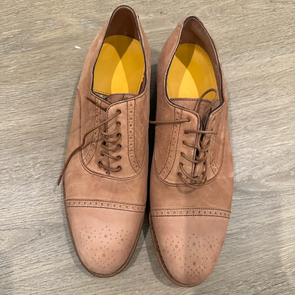 New with box - Paul smith Bertie Tan women’s laced loafer- size eu 37.5/us 7